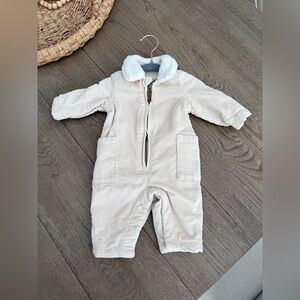 Like New! Little Planet by Carter’s Organic Cotton Corduroy Romper - 3 Months